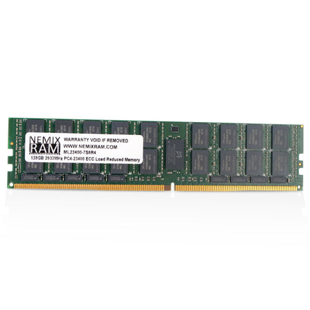 NEMIX ML23400-7S8R4 128GB 8Rx4 DDR4 2933MHz LRDIMM ECC Server RAM (PC4-23400) Seller Refurbished