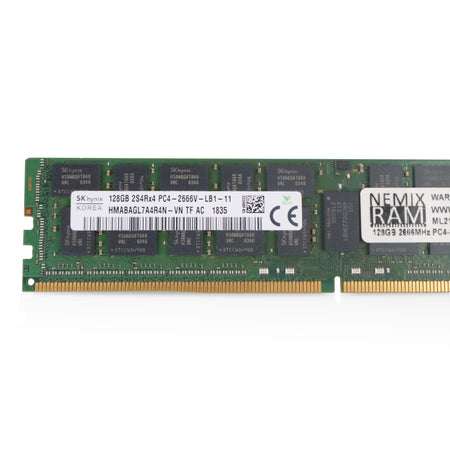 SK Hynix/NEMIX HMABAGL7A4R4N-VN 128GB DDR4 2666MHz RDIMM ECC Server RAM (PC4-21300) Seller Refurbished