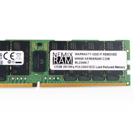 Samsung/NEMIX M386AAG40MMB-CVF 128GB DDR4 2933MHz RDIMM ECC Server RAM (PC4-23400) Seller Refurbished