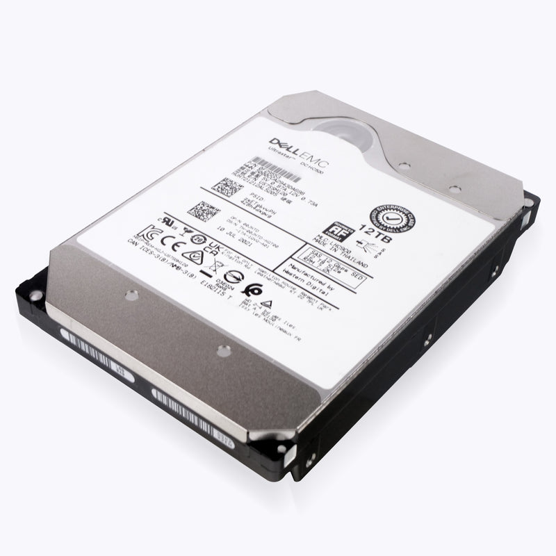 Dell/Western Digital Ultrastar DC HC520 HUH721212AL5205 0F29553 12TB 7.2K RPM SAS 12Gb/s 512e 256MB 3.5in Refurbished HDD