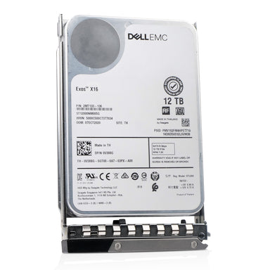 Dell G14 0V308G 12TB 7.2K RPM SATA 6Gb/s 512e 3.5in Refurbished HDD
