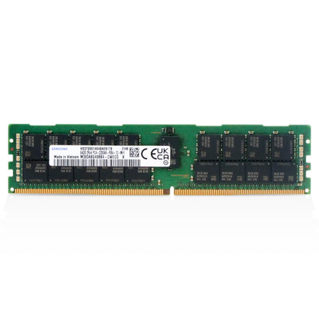 Samsung M393A8G40BB4-CWECO 64GB DDR4 3200MHz RDIMM ECC Server RAM (PC4-3200AA) Seller Refurbished