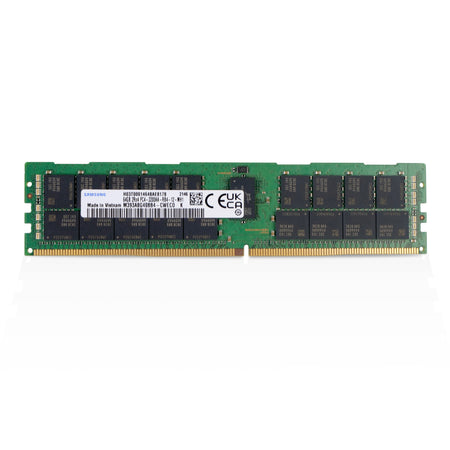 Samsung M393A8G40BB4-CWECO 64GB DDR4 3200MHz RDIMM ECC Server RAM (PC4-3200AA) Seller Refurbished