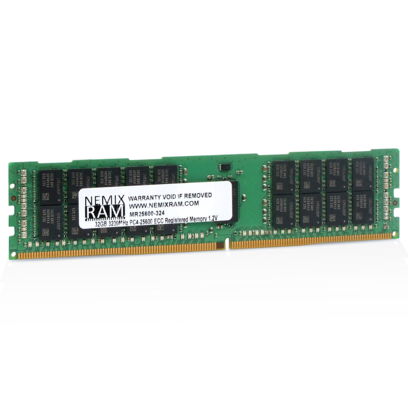 NEMIX MR25600-324 32GB DDR4 3200MHz RDIMM ECC Server RAM (PC4-25600) Seller Refurbished