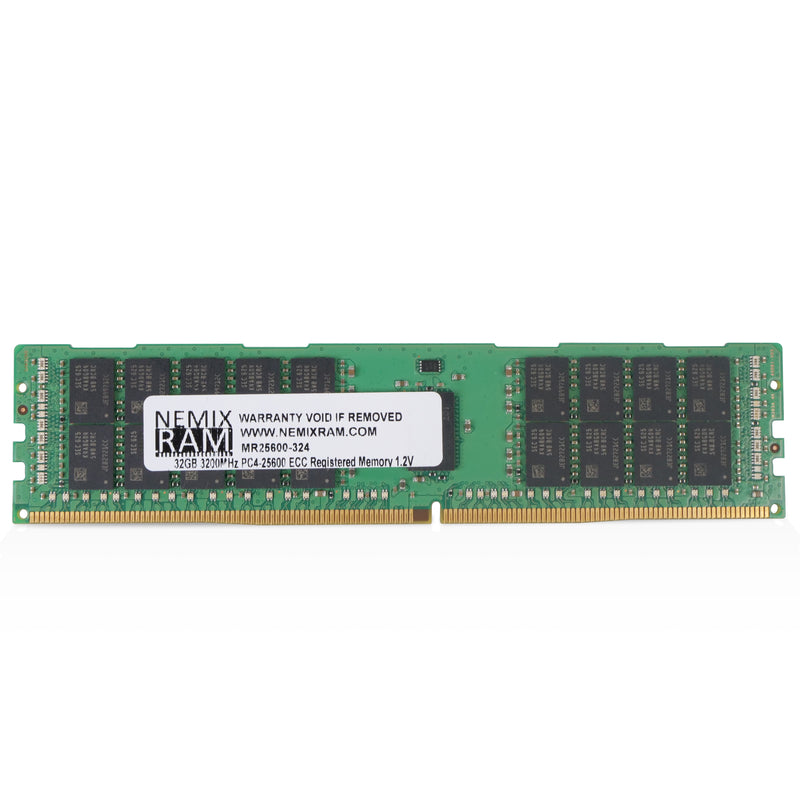 NEMIX MR25600-324 32GB DDR4 3200MHz RDIMM ECC Server RAM (PC4-25600) Seller Refurbished