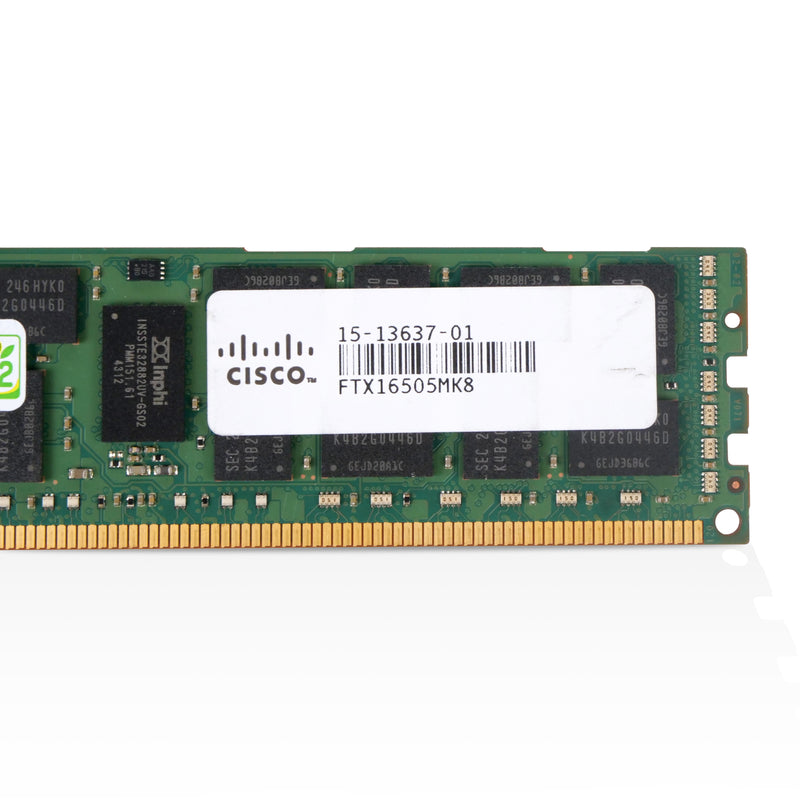 Samsung/CISCO M393B1K70DH0-YK0 8GB DDR3L 1600MHz RDIMM ECC Server RAM (PC3L-12800R) Seller Refurbished