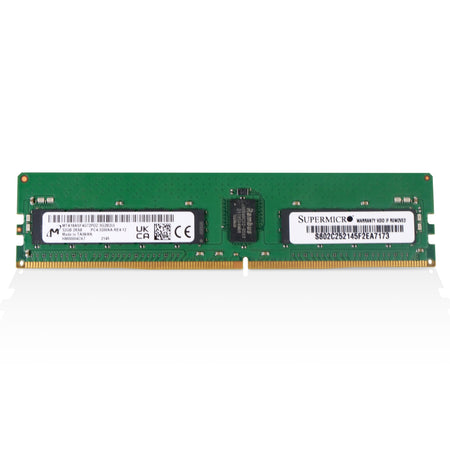 Micron/SUPERMICRO MTA18ASF4G72PDZ-3G2 32GB DDR4 3200MHz RDIMM ECC Server RAM (PC4-3200AA) Seller Refurbished