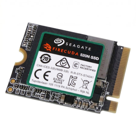 Seagate FireCuda 520N ZP1024GV30002 1TB  PCIe Gen 4 ×4 NVMe 1.4 8GB/s M.2 2230 Recertified SSD