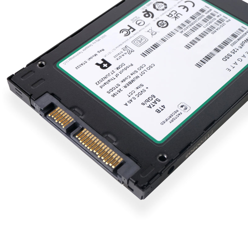 Seagate IronWolf 125 ZA4000NM10002 4TB SATA 6Gb/s 3D TLC 2.5in Recertified SSD