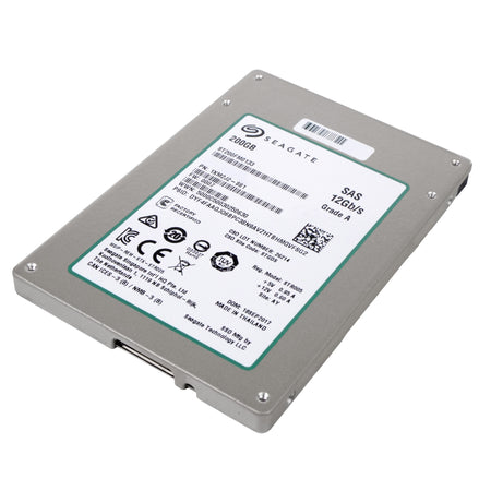 Seagate 1200.2 ST200FM0133 200GB 25 DWPD SAS Dual 12Gb/s eMLC 2.5in Recertified SSD