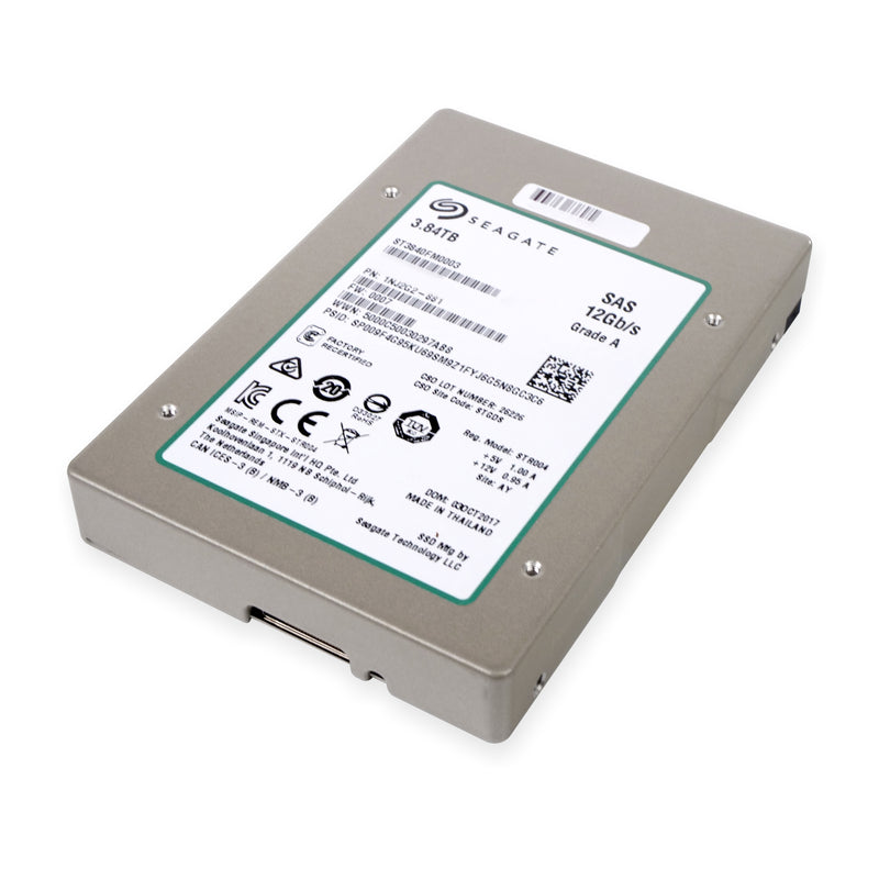 Seagate Nytro 1200.2 ST3840FM0003 3.84TB 3 DWPD SAS 12Gb/s 2.5" Manufacturer Recertified SSD