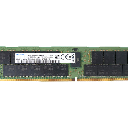 Samsung M393AAG40M3B-CYF 128GB DDR4 2933MHz RDIMM ECC Server RAM (PC4-2933Y-RB2-12-MH1) Seller Refurbished