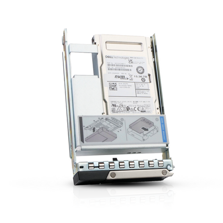 Dell G14 0DX2PD 15.36TB 1 DWPD PCIe Gen 4.0 x4 8GB/s Mixed Use U.2 3D TLC Hybrid 3.5in SSD