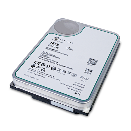 Seagate 18TB Exos X18 ST18000NM000J 7200 RPM SATA 6Gb/s 512e 256MB 3.5" Enterprise Hard Drive, 7 of 7