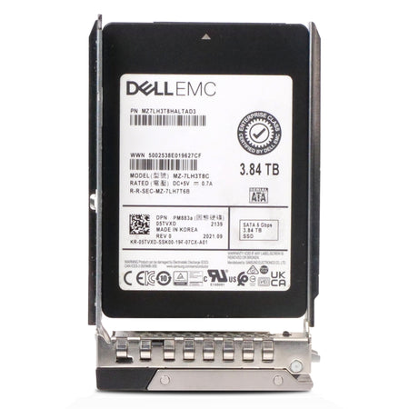 Dell G14 05TVXD 3.84TB 1 DWPD SATA 6Gb/s 3D TLC 2.5in Refurbished SSD