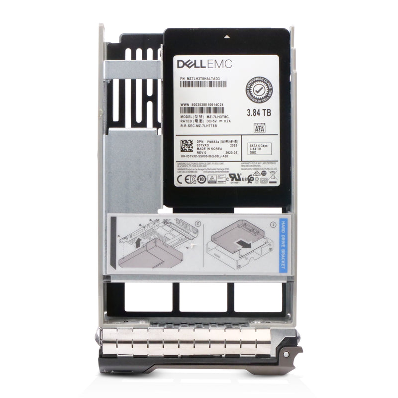 Dell G13 05TVXD 3.84TB 1 DWPD SATA 6Gb/s 3D TLC Hybrid 3.5in Refurbished SSD
