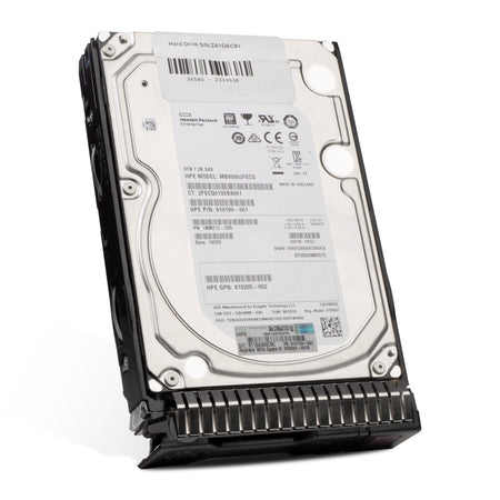 HP Generation 8 819199-001 MB8000JFECQ 8TB SAS 12Gb/s 512e 3.5in Refurbished HDD