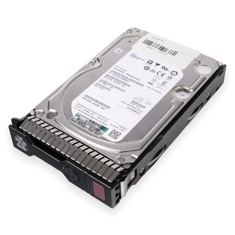 HP Generation 8 819199-001 MB8000JFECQ 8TB SAS 12Gb/s 512e 3.5in Refurbished HDD