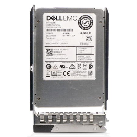 Dell G14 08PYG5 3.84TB 1 DWPD SATA 6Gb/s 3D TLC 2.5in Refurbished SSD