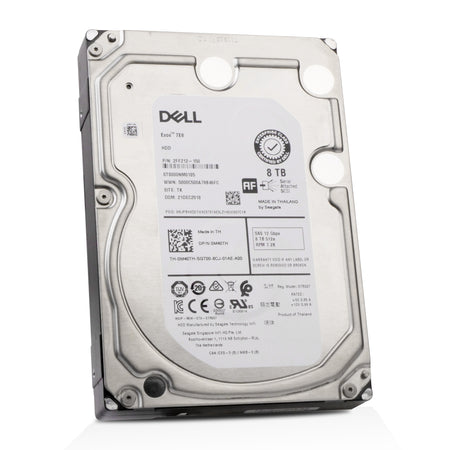 Dell/Seagate Exos 7E8 ST8000NM0185 0M40TH 8TB 7.2K RPM SAS 12Gb/s 512e 256MB 3.5in Refurbished HDD