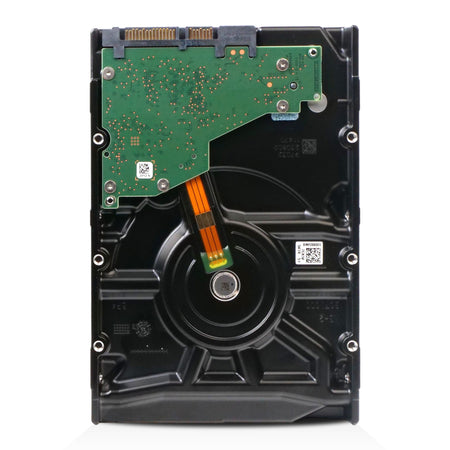 Dell/Seagate Exos 7E10 ST8000NM023B J7W80 8TB 7.2K RPM SATA 6Gb/s 512e 3.5in Hard Drive, back view