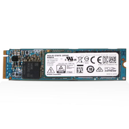 Kioxia XG6 KXG60ZNV256G 256GB 0.5 DWPD PCIe Gen 3.0 x4 4GB/s 3D TLC NVMe M.2 2280 Refurbished SSD