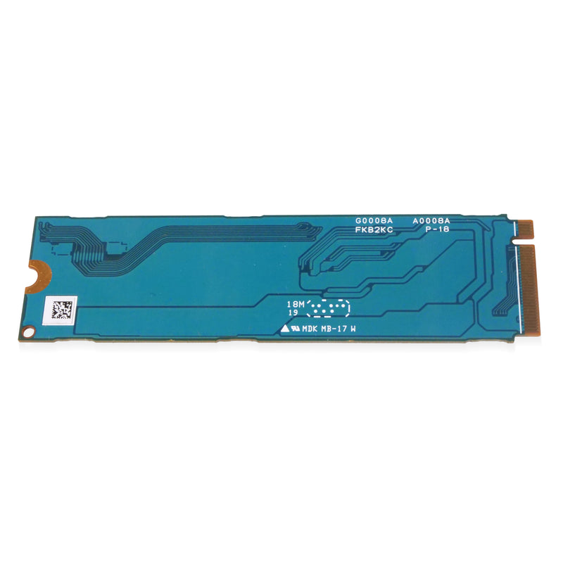 Kioxia XG6 KXG60ZNV256G 256GB 0.5 DWPD PCIe Gen 3.0 x4 4GB/s 3D TLC NVMe M.2 2280 Recertified SSD