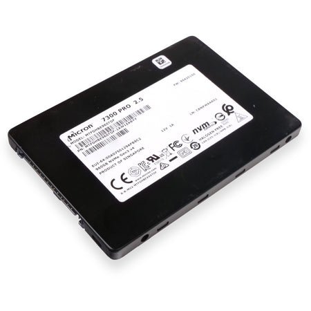 Micron 7300 PRO MTFDHBE960TDF 960GB 1 DWPD PCIe Gen 3.0 x4 4GB/s 3D TLC U.2 NVMe 2.5in Refurbished SSD