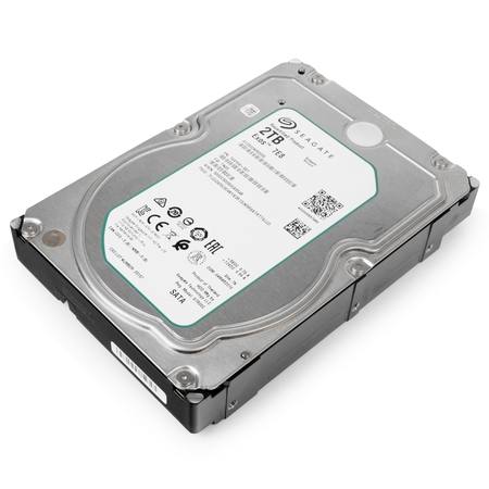 Seagate Exos 7E8 ST2000NM0055 2TB 7.2K RPM SATA 6Gb/s 512n 128MB 3.5in Recertified HDD