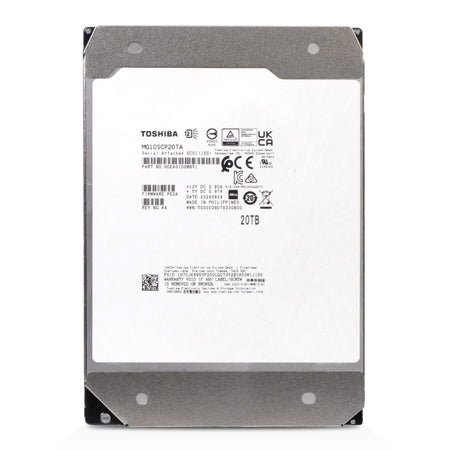 Toshiba MG10 MG10SCP20TA 20TB 7.2K RPM SAS 12Gb/s 4Kn 512MB 3.5in HDD