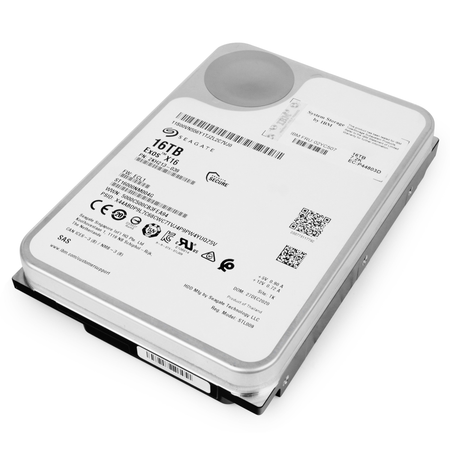 Seagate/IBM Exos X16 ST16000NM004G 16TB 7.2K RPM SAS 12Gb/s 4Kn 256MB 3.5in Refurbished HDD
