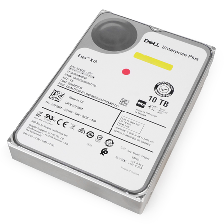 Dell/Seagate Exos X10 ST10000NM0246 10TB 7.2K RPM SAS 12Gb/s 4Kn 256 MB 3.5in HDD