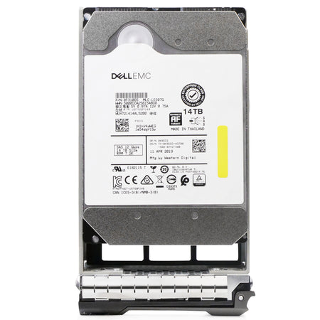 Dell G13 0K9CD3 14TB 7.2K RPM SAS 12Gb/s 512e 512MB 3.5in HDD