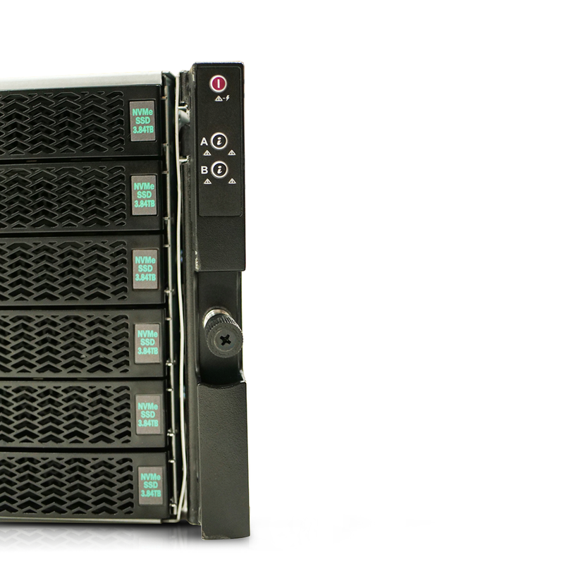 HPE Alletra 6070 All Flash Dual-Controller Base Array 4U 24-Bay With installed Gen 4 NVMe SSDs
