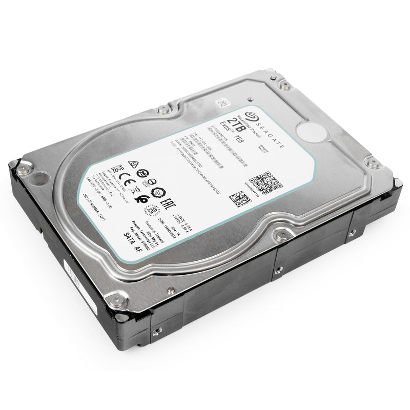 Seagate Exos 7E8 ST2000NM0125 2TB 7.2K RPM SATA 6Gb/s 512e 128MB 3.5" Manufacturer Recertified HDD