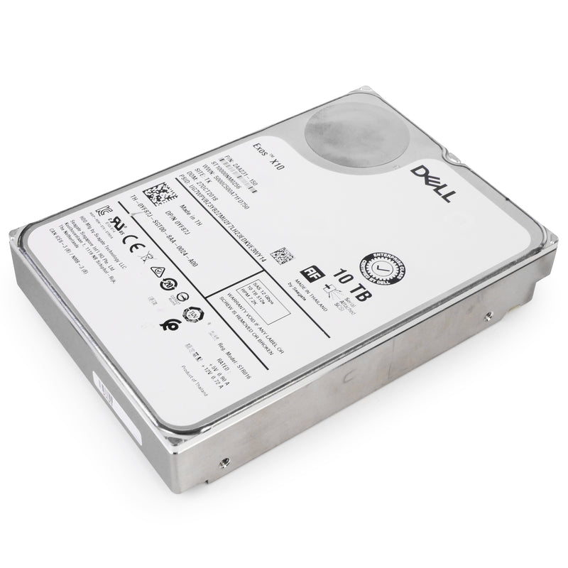 Dell/Seagate Exos 10 ST10000NM0256 10TB 7.2K RPM SAS 12Gb/s 512e 256MB 3.5in Refurbished HDD