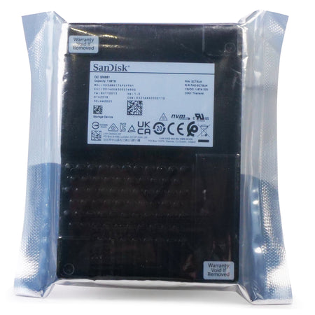 Sandisk DC SN861 0TS2518 7.68TB 1 DWPD PCle Gen 5.0 x4 16GB/s 3D TLC NVMe U.2 2.5 Inch SSD