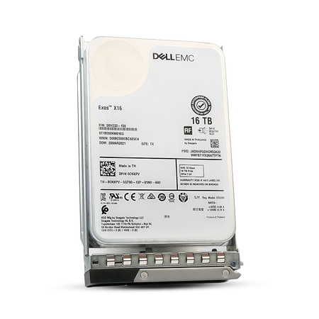 Dell G14 0CNXPV 16TB 7.2K RPM SAS 12Gb/s 512e 256MB 3.5in Refurbished HDD