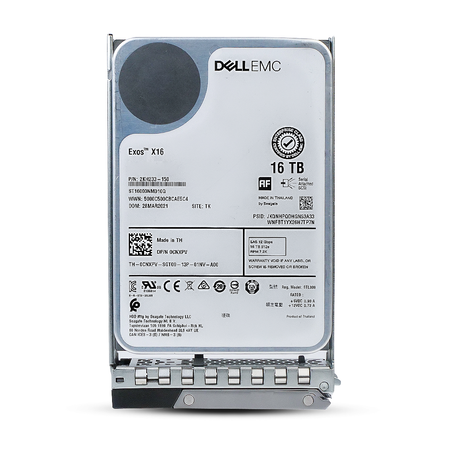 Dell G14 0CNXPV 16TB 7.2K RPM SAS 12Gb/s 512e 256MB 3.5in Refurbished HDD