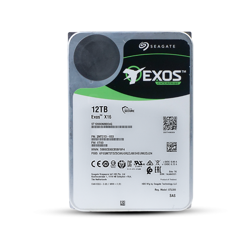 Seagate Exos X16 ST12000NM004G 12TB SAS 3.5