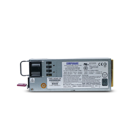 Supermicro 1000W 80 PLUS Titanium PWS-1K04A-1R-SR 1U Rackmount Redundant Switching Refurbished Power Supply