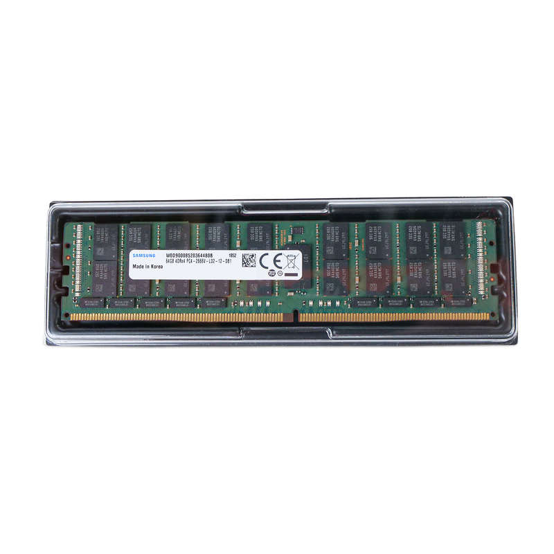 Samsung M386A8K40BM2-CTD 64GB 4Rx4 DDR4 2666MHz 4DRx4 LRDIMM ECC Server RAM (PC4-2666V) Refurbished