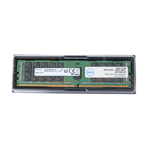 Samsung/Dell M393A4K40CB1-CRC 32GB 2Rx4 DDR4 2400MHz RDIMM ECC Server RAM (PC4-2400T) Seller Refurbished