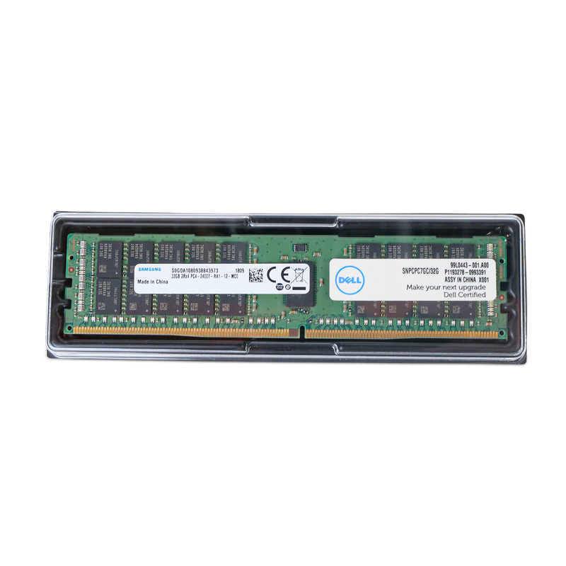 Samsung/Dell M393A4K40CB1-CRC 32GB 2Rx4 DDR4 2400MHz RDIMM ECC Server RAM (PC4-2400T) Seller Refurbished