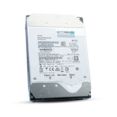 HP/HGST Ultrastar He10 HUH721010AL5204 0F27373 10TB 7.2K RPM SAS 12Gb/s 512e 256MB 3.5in Refurbished HDD