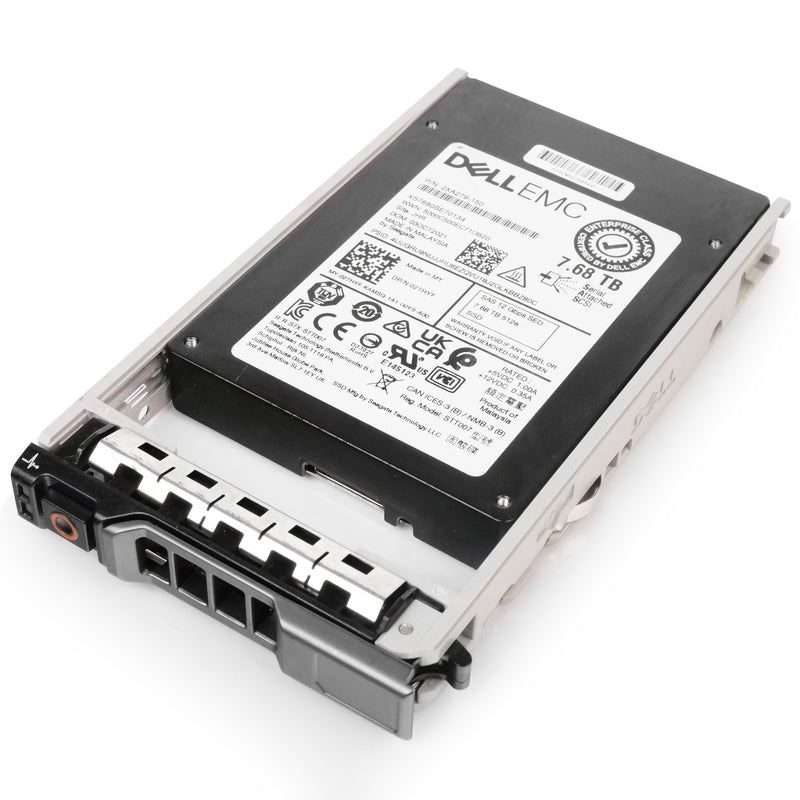 Dell G13 02THYF 7.68TB 1 DWPD SAS 12Gb/s 3D eTLC 2.5in Refurbished SSD