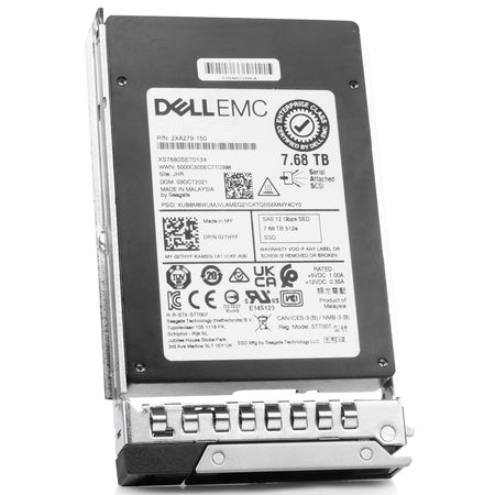 Dell G14 02THYF 7.68TB 1 DWPD SAS 12Gb/s 3D eTLC 2.5in Refurbished SSD