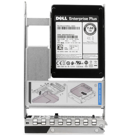 Dell G14 0JNV25 7.68TB 1 DWPD SAS 12Gb/s 3D TLC Hybrid 3.5in Refurbished SSD