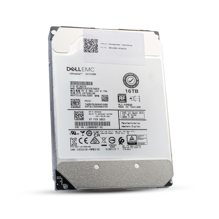 Dell/Western Digital Ultrastar DC HC550 WUH721816AL5205 0F38376 16TB 7.2K RPM SAS 12Gb/s 512e 3.5in Refurbished HDD