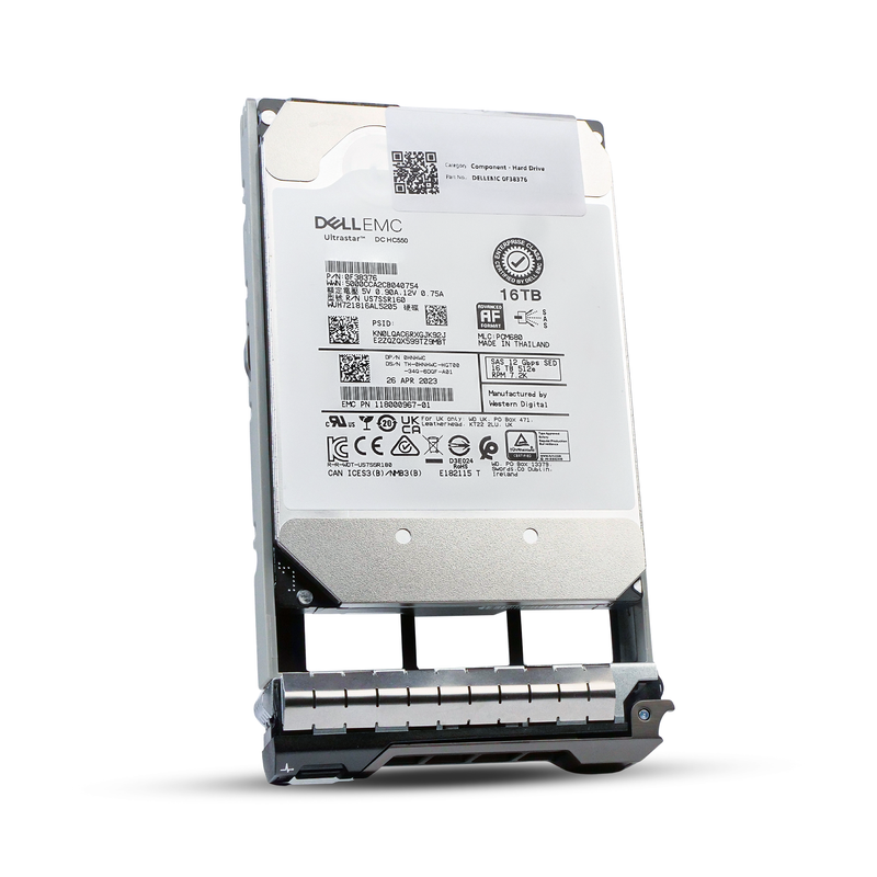 Dell G13 0HNHWC 16TB 7.2K RPM SAS 12Gb/s 512e 3.5in Refurbished HDD